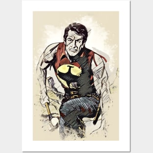 ZAGOR Abstract Custom Fan Art Style HERO Portrait Posters and Art